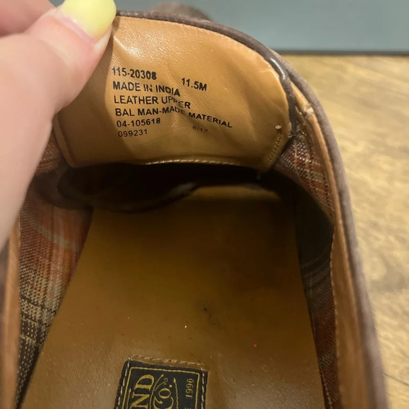 Lucky Brand Men’s Oxford Shoes - Size 11.5 - Picture 2 of 4